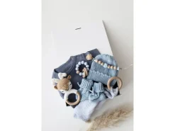 Oykami Baby Geschenkbox Blau Palermo Hirsch