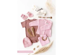 Oykami Baby Geschenkbox Rosa Verona Hase Weiss