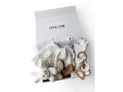 Oykami Baby Geschenkbox Weiss Verona Hase Weiss
