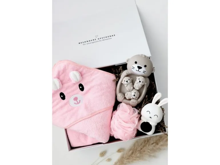 Oykami Badebox Bär Rosa