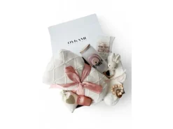 Oykami Mama und Baby Geschenkbox «Kapstadt» Weiss/Rosa