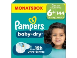 Pampers Windeln Baby Dry Extra Large Grösse 6+