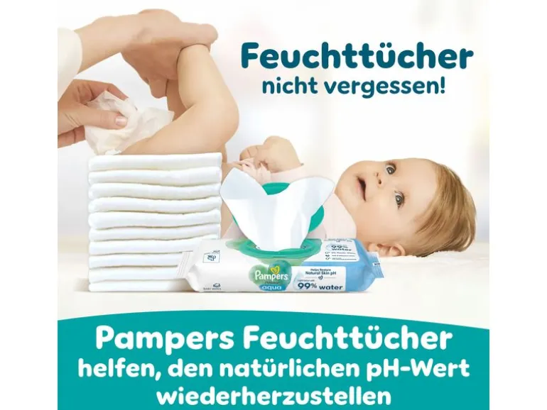 Pampers Windeln Baby Dry Junior Grösse 5