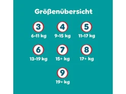Pampers Windeln Baby Dry Pants Extra Large Grösse 7