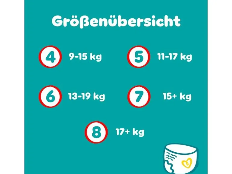 Pampers Windeln Baby Dry Pants Extra Large Grösse 6