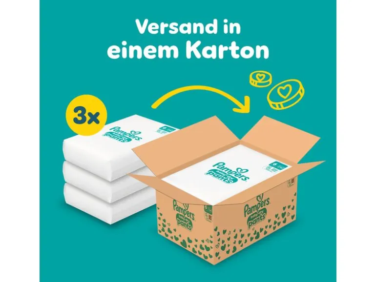 Pampers Windeln Baby Dry Pants Extra Large Grösse 6