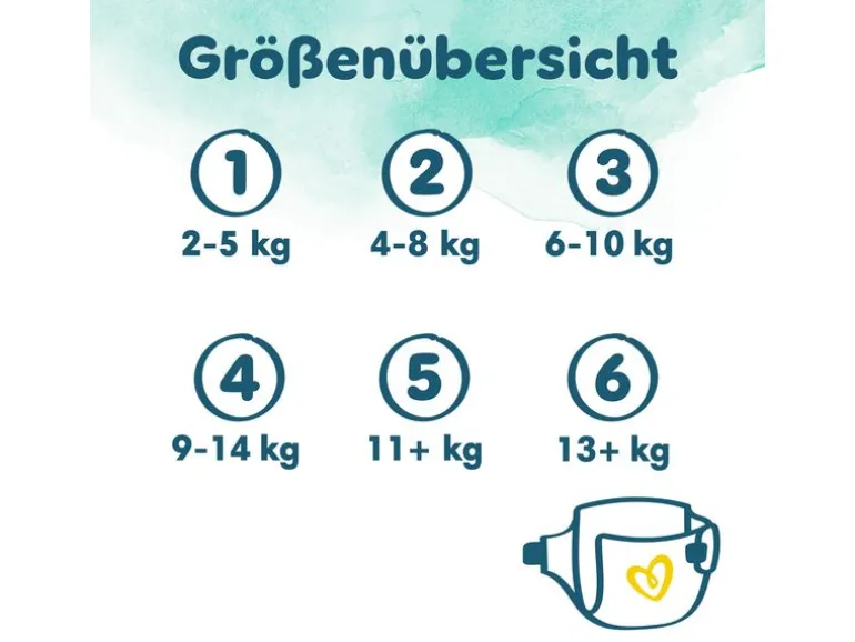 Pampers Windeln Harmonie Junior Grösse 6