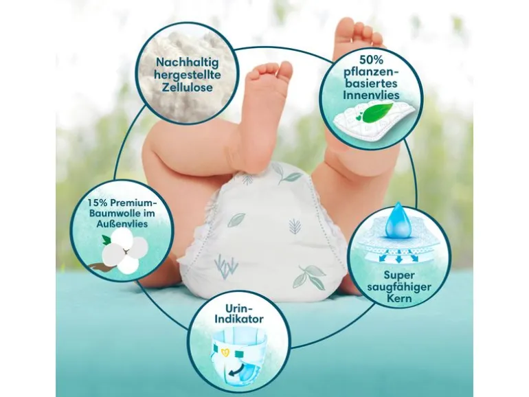 Pampers Windeln Harmonie Midi Grösse 3