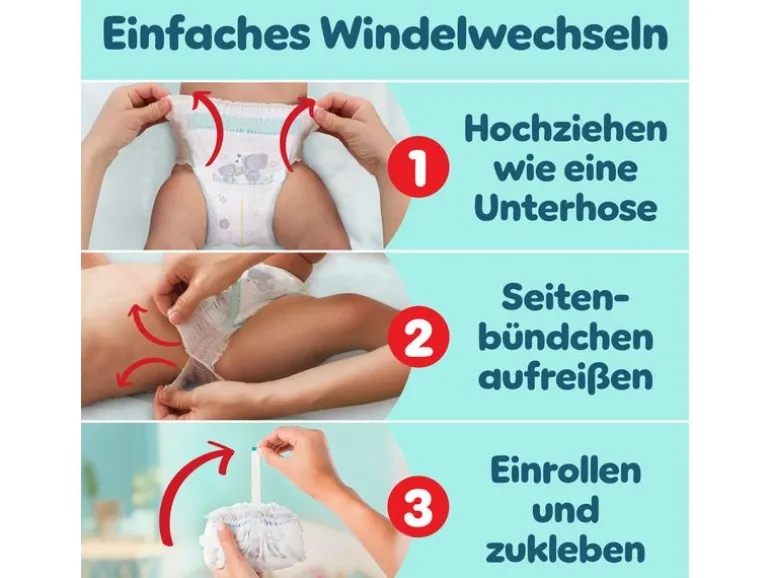 Pampers Windeln Premium Protection Pants Extra Large Grösse 6