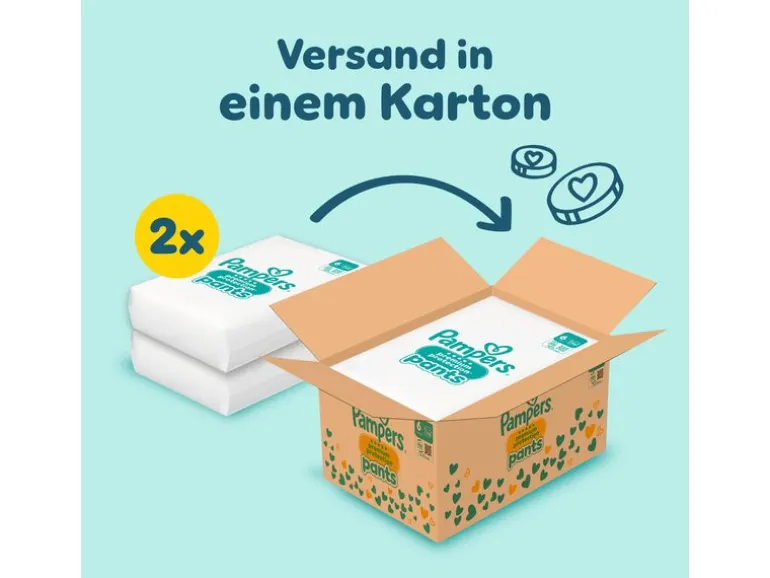 Pampers Windeln Premium Protection Pants Extra Large Grösse 6