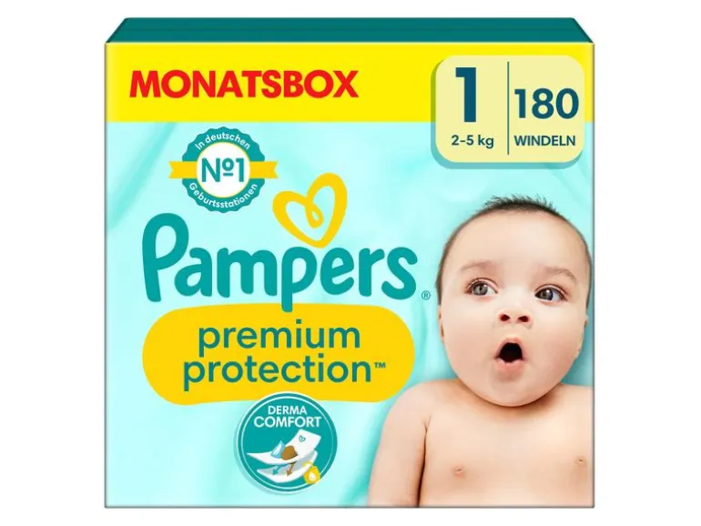 Pampers Windeln Premium Protection Newborn Grösse 1