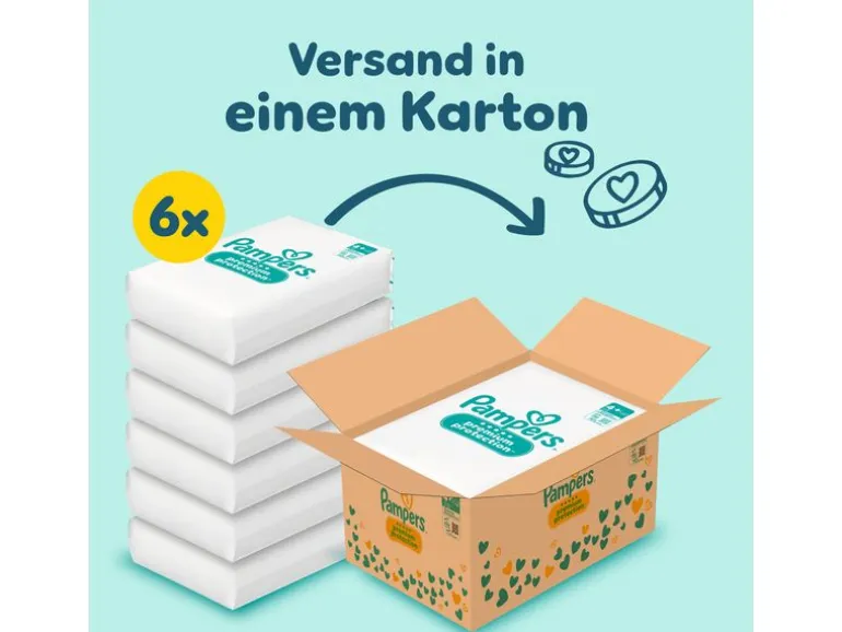 Pampers Windeln Premium Protection 4+ Maxi Grösse 4+