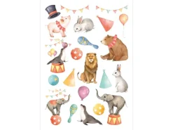 Papierdrachen Tattoo Set Pferde und Lesefreunde