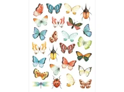 Papierdrachen Tattoo Set Pferde und Lesefreunde