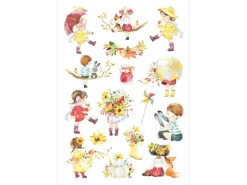 Papierdrachen Tattoo Set Pferde und Lesefreunde