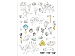 Papierdrachen Tattoo Set Roboter und Monster
