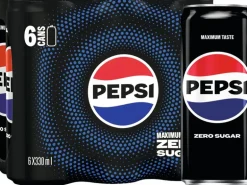Pepsi Soft-Drinks Zero Sugar 6 x 0.33 l