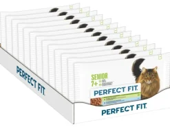 Perfect Fit Nassfutter Senior 7+ Truthahn und Fisch 4 x 85g