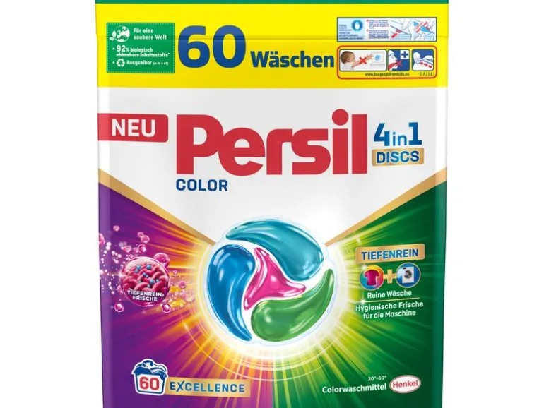 Persil Waschmittel Kapseln Color Discs, 60 WG, 1.5 kg