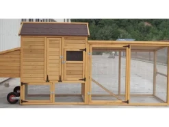 PetHomes Kleintierstall Montreux aus Massivholz