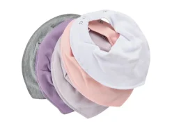 pippi Dreieckstuch Bandana Lätzchen 5er-Set Rose