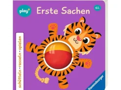 play+ Bilderbuch schütteln, rasseln, spielen: Erste Sachen