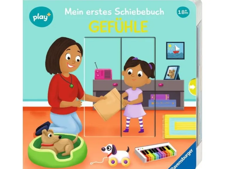 play+ Mein erstes Schiebebuch: Gefühle