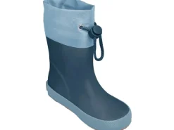 Playshoes Barfuss-Gummistiefel uni Gr. 22, Marineblau
