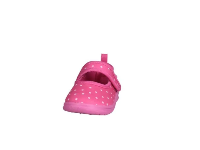 Playshoes Hausschuhe Punkte Gr. 28/29, Rosa