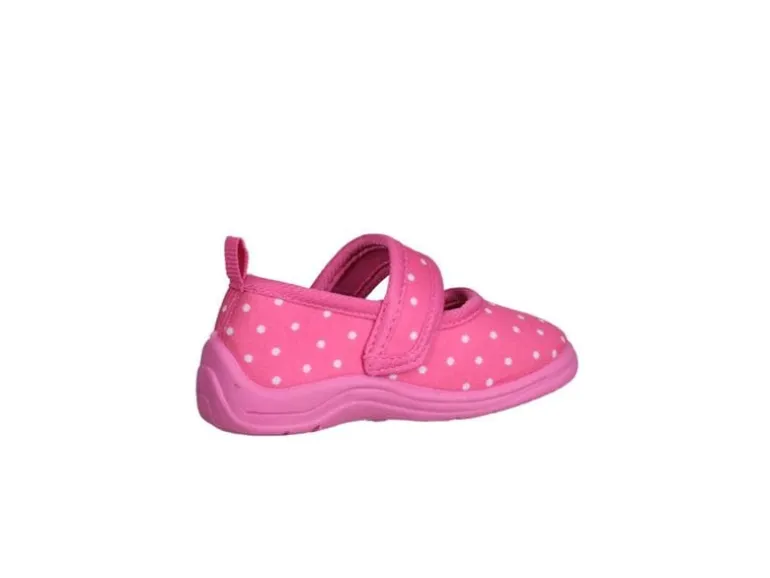 Playshoes Hausschuhe Punkte Gr. 28/29, Rosa