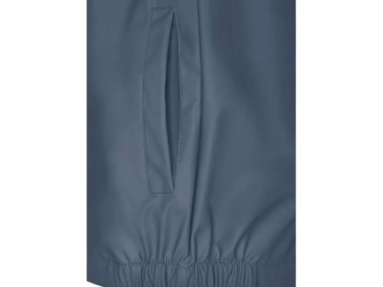 Playshoes Regenjacke Basic Gr. 116, Marineblau