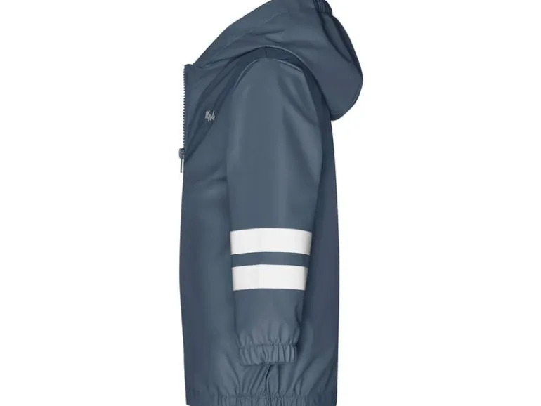 Playshoes Regenjacke Basic Gr. 116, Marineblau