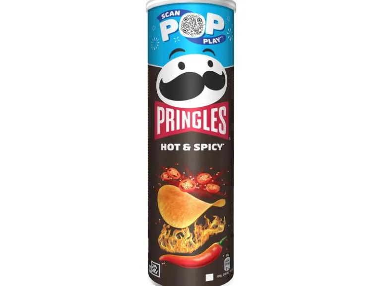 Pringles Chips Hot & Spicy 185 g