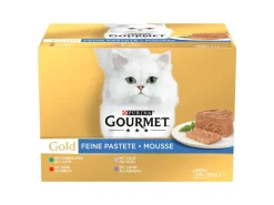 Purina Gourmet Nassfutter Gourmet Gold feine Pastete Fleisch, 24 x 85 g
