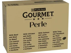 Purina Gourmet Nassfutter Gourmet Perle Fleisch & Fisch Sauce 96 x 85 g
