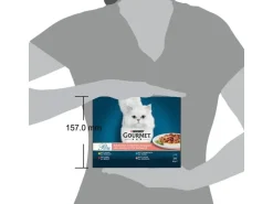 Purina Gourmet Nassfutter Perle Erlesene Streifen in Sauce 24 x 85g