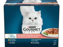 Purina Gourmet Nassfutter Perle Erlesene Streifen in Sauce 24 x 85g
