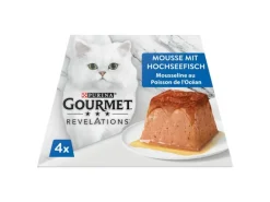 Purina Gourmet Nassfutter Revelations Mousse Hochseefisch 4 x 57g