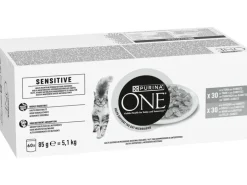 Purina ONE SENSITIVE gegrillt in Sauce mit Huhn und Karotten