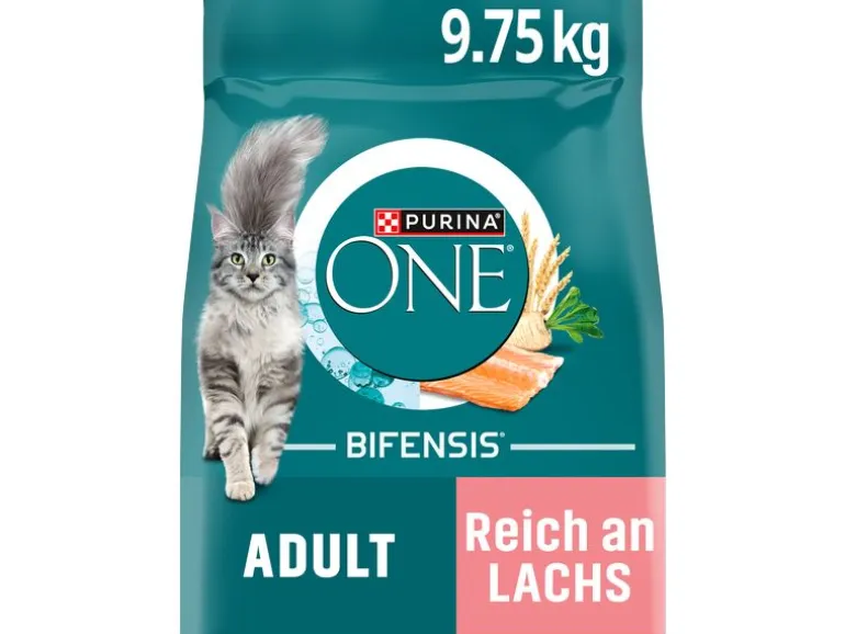 Purina ONE Trockenfutter Adult Lachs und Vollkorn 9.75 kg
