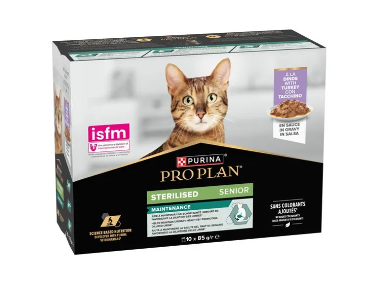 Purina Pro Plan Nassfutter Sterlised Maintenance 7+ 10 x 85 g