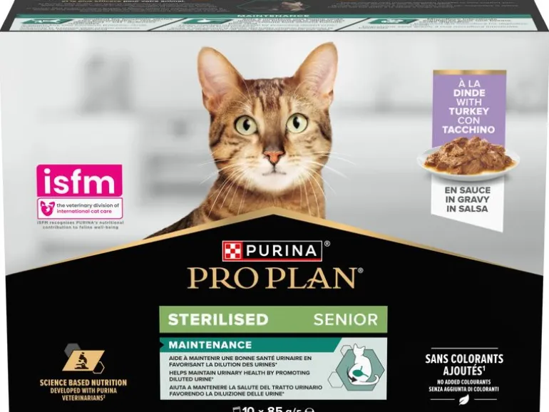 Purina Pro Plan Nassfutter Sterlised Maintenance 7+ 10 x 85 g