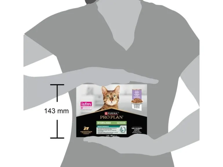 Purina Pro Plan Nassfutter Sterlised Maintenance 7+ 10 x 85 g