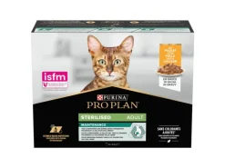 Purina Pro Plan Nassfutter Sterilised Poulet, 10 x 85 g