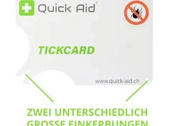 Quick Aid Zeckenkarte – transparent 1 Stück
