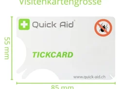 Quick Aid Zeckenkarte – transparent 1 Stück