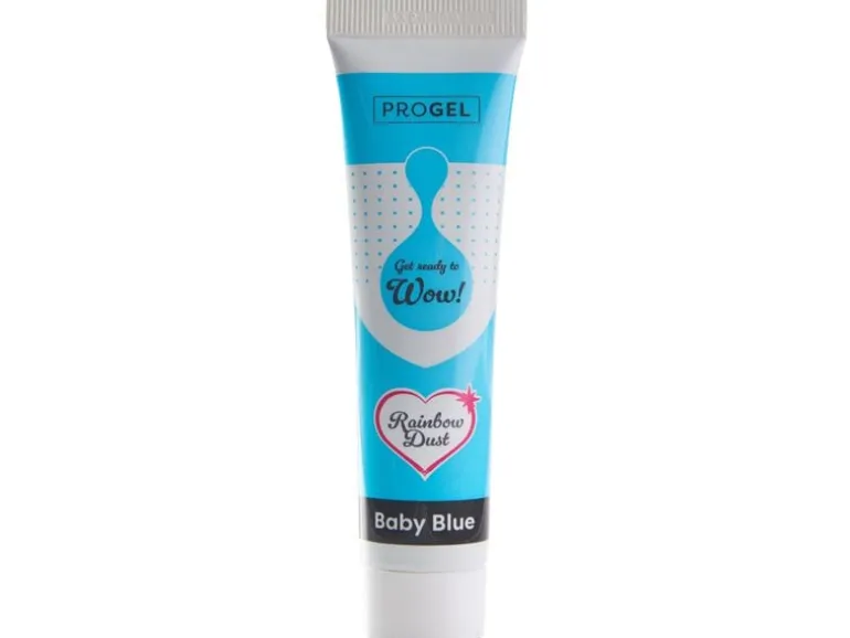Rainbow Dust ProGel Lebensmittelfarbe Baby Blau 25 g