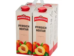 Ramseier Säfte Premium 100% Pfirsich Nektar 4 x 1 l