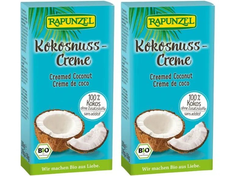 Rapunzel Bio Kokosnuss-Creme 2 x 50 ml