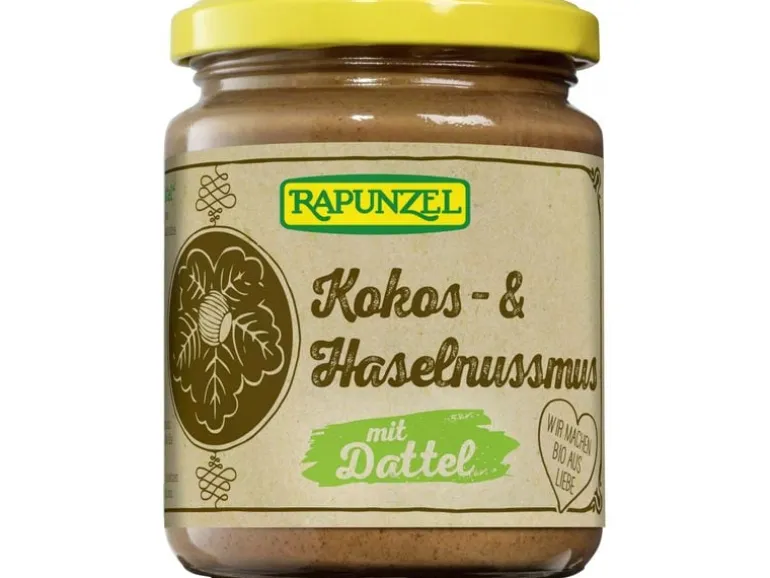 Rapunzel Brotaufstrich Kokos-Haselnussmus mit Dattel 250 g
